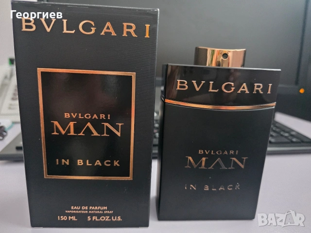 Парфюм Bvlgari Man in Black-150ml, оригинален, снимка 3 - Мъжки парфюми - 53998299