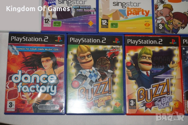 Игри за PS2 SingStar: 80's/Rock Ballads/Rocks!/Boybands vs Girlbands/EyeToy 1 2 3/Pop Idol/Buzz, снимка 6 - Игри за PlayStation - 54078078