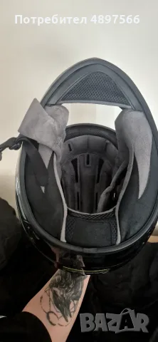 Затворена каска танкед racing pro carbon, снимка 2 - Аксесоари и консумативи - 55417384
