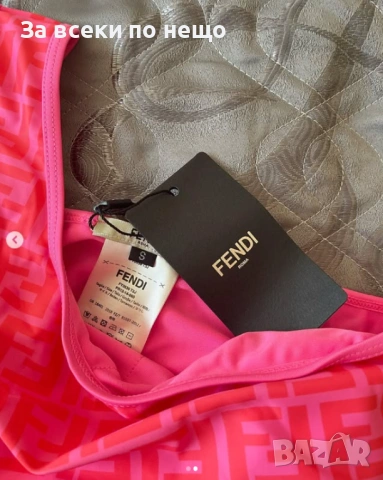 Fendi Дамски Розов Цял Бански Фенди Код DST66, снимка 2 - Бански костюми - 54695206