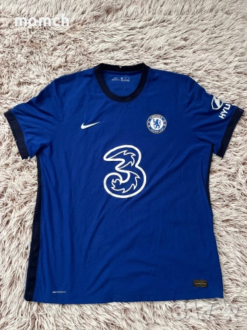 Оригинална футболна тениска Nike Chelsea FC Vapor Match Home 2020/21 – Frank Lampard #8 – XL, снимка 2 - Футбол - 55192121