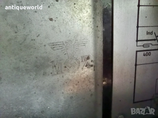 Нацистки Военен Телефон ,Свастики Вермахт ВСВ 1940г., снимка 6 - Антикварни и старинни предмети - 53993782