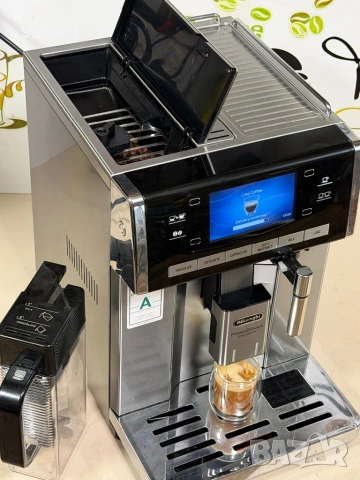 Кафемашина кафе автомат delonghi Primadonna Exclusive с гаранция, снимка 4 - Кафемашини - 54842734