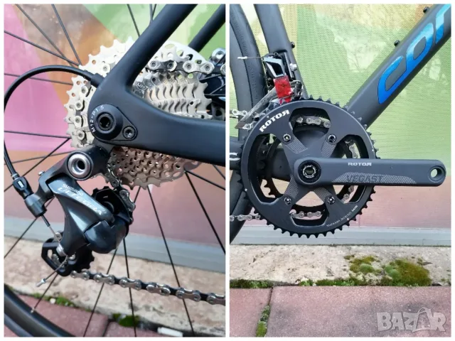 Шосеен велосипед Corratec 28 * Carbon * 2x11* Shimano Ultegra * XS * , снимка 4 - Велосипеди - 55508378