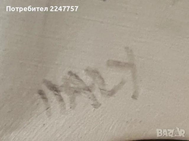 Голяма италианска керамична фигура на басет хаунд – Ръчно рисувана винтидж майолика (35 x 40 см), снимка 6 - Декорация за дома - 55412531