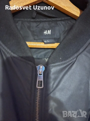 Мъжко бомбър яке H&M, снимка 3 - Якета - 54211169