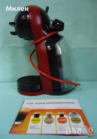 Кафемашина с гаранция 1 година NESCAFÉ® за капсули Dolce Gusto Krups Mini Me Red Black