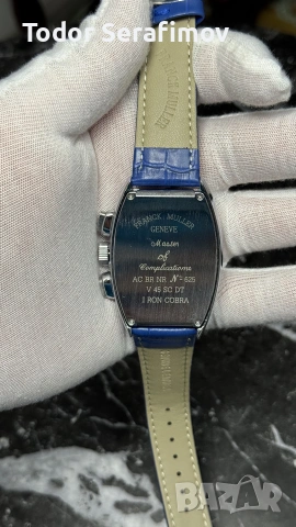 Мъжки часовник Franck Muller Conquistador Cortez Chronograph Gold, снимка 9 - Луксозни - 55272835