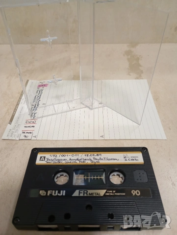 Fuji FR Metal 90 Метални аудио касети Метал, снимка 2 - Аудио касети - 53947970