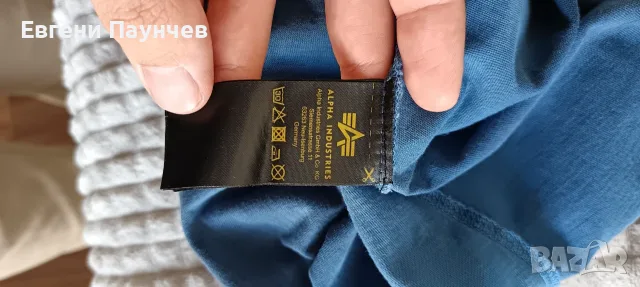 Alpha Industries размер S дамска тениска , снимка 4 - Тениски - 55425131