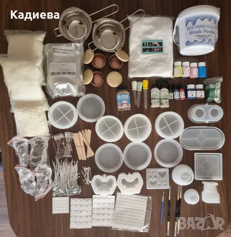 материали за изработка на свещи и гипсови отливки, снимка 2 - Други - 55508276