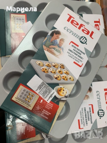 TEFAL CERAMIK GR.MINT J17 / Керамична форма за мъфини, снимка 7 - Форми - 54749674