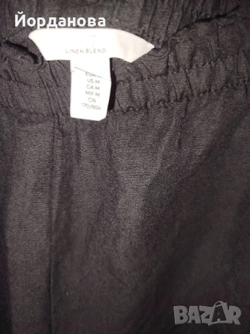 Панталон H&M от лен и вискоза размер М, снимка 2 - Панталони - 55115908