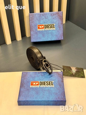 колани от естествена кожа в кутия 2см diesel, снимка 9 - Колани - 55229560