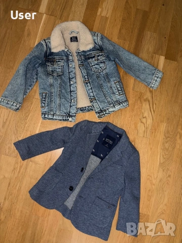 Детски костюм сако яке Zara Mayoral , снимка 5 - Детски комплекти - 54722914