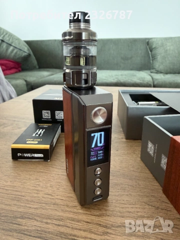 Продавам вейп DRAG 4 на Voopoo (пълен комплект)