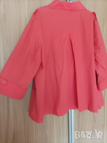 Макси памучно сако Ulla Popken , снимка 6 - Сака - 54004004