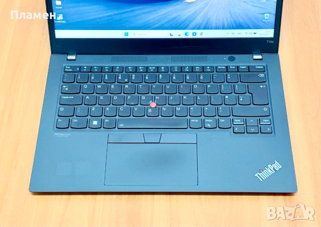 Core i7 1185G7\16GB RAM\256GB SSD\14"FHD IPS TouchScreen \Lenovo T14s Gen 2, снимка 5 - Лаптопи за работа - 54668190