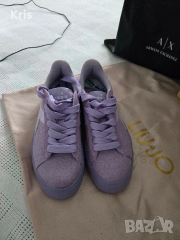 DIADORA сникърси в лилаво, снимка 2 - Маратонки - 54640398
