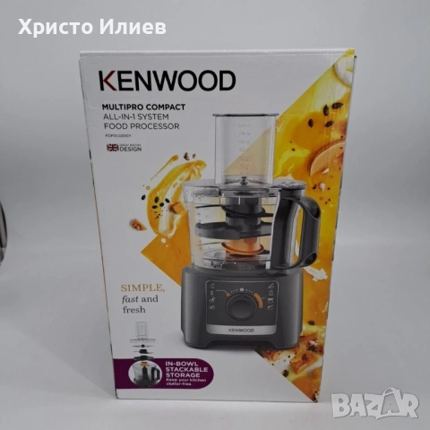 Чопър Kenwood Multipro Compact 800W, снимка 8 - Чопъри и пасатори - 54603693