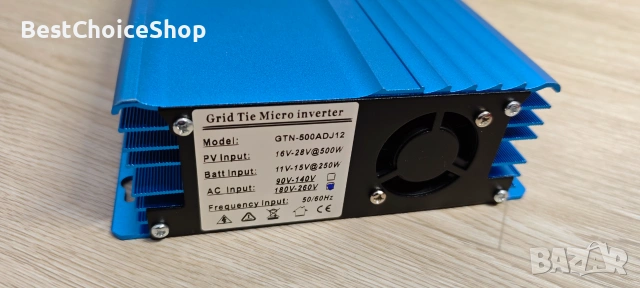500Watt 24V соларен Микро инвертор Чиста синусоида MPPT DC26V-45V към AC230V, снимка 4 - Друга електроника - 55093564