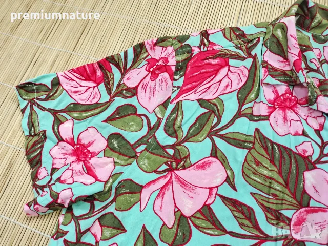 Goodfellow & Co Tropical / M / мъжка лятна риза с къси ръкави, снимка 6 - Ризи - 55599421