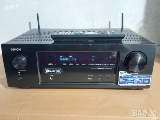 7.2 ресивър Denon AVR-X1300W, снимка 5 - Ресийвъри, усилватели, смесителни пултове - 54635146