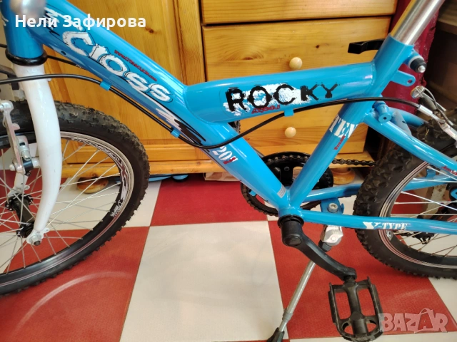 Детски велосипед Cross Rocky 20 Син, снимка 4 - Детски велосипеди, триколки и коли - 54402044