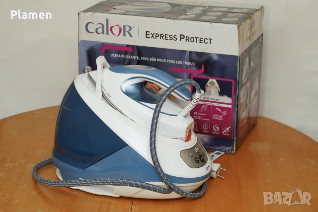 Парна станция Calor Express Protect SV9202 (7.5 bar) – Като нова