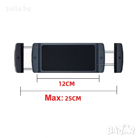 Стойка за таблет за кола 7-12 инча за вентилационна решетка – за GPS, iPad, Android 10335, снимка 9 - Друга електроника - 54672362