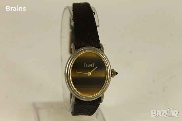 1960's PIAGET Тигрово Око Швейцарски Дамски Ръчен Часовник , снимка 4 - Дамски - 55143551
