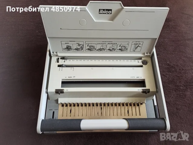 Машина за подвързване IBICO IBIMASTER 400 , снимка 2 - Друго - 55381264
