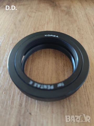 Преходник Pentax K към M42, снимка 2 - Обективи и филтри - 54538907