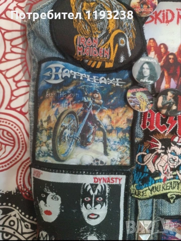 Battle Jacket(хеви метъл) елек, снимка 18 - Якета - 55015296