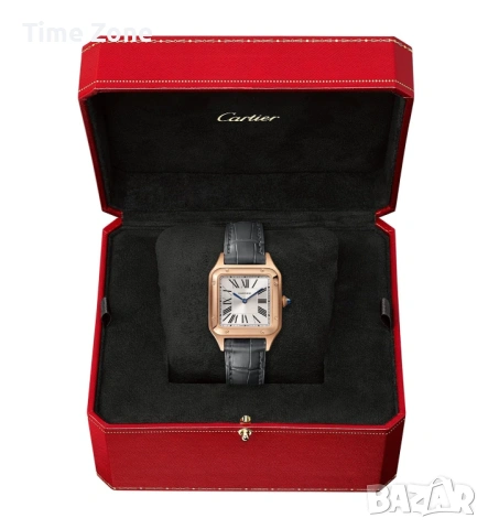 Cartier Santos - Dumont 38mm Swiss Movement Rose Gold Дамски / Унисекс Различни Варианти, снимка 2 - Дамски - 54046033