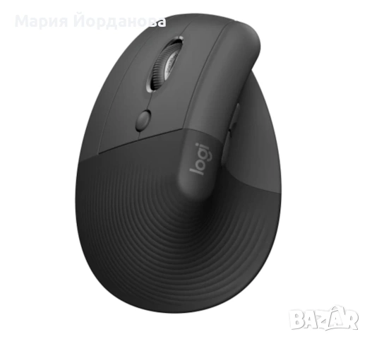 ергономична мишка Logitech Lift за лява ръка