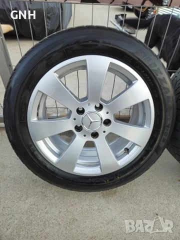Джанти Mercedes 16 цола , 5х112 , 7j , et43 , 205/55/16 Audi , Vw, снимка 2 - Гуми и джанти - 54575976