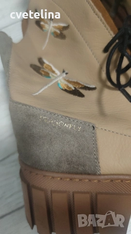 боти естествена кожа 37 номер, без забележки, снимка 3 - Дамски боти - 54051478