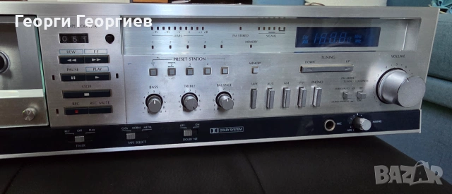 Продавам стерео касет ресивър SANSUI CR-M7, снимка 4 - Ресийвъри, усилватели, смесителни пултове - 55172640