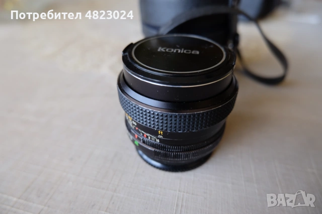 Konica Hexanon AR 50mm f1.4 Lens. Konica AR Mount