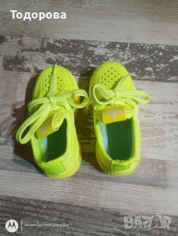 маратонки Adidas момиче 14.5см, снимка 5 - Детски маратонки - 54604938