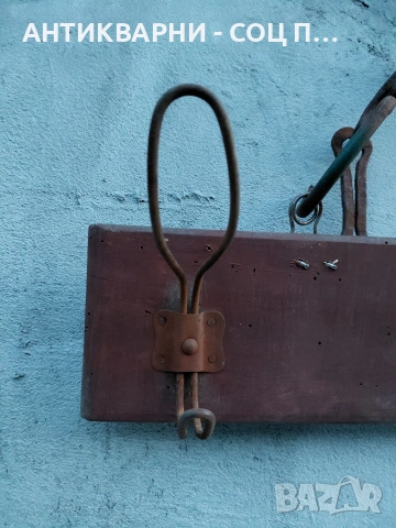 Соц Стара Дървена Закачалка. НОМЕР 724., снимка 5 - Антикварни и старинни предмети - 54348109