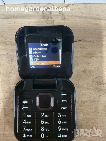 Сгъваем телефон i16 Pro Dual SIM Bluetooth камера FM радио 1000mAh 12м гаранция, снимка 15 - Телефони с две сим карти - 54165974