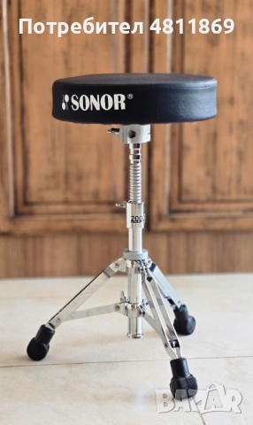 Столче за барабани Sonor DT2000, снимка 5 - Ударни инструменти - 54355968