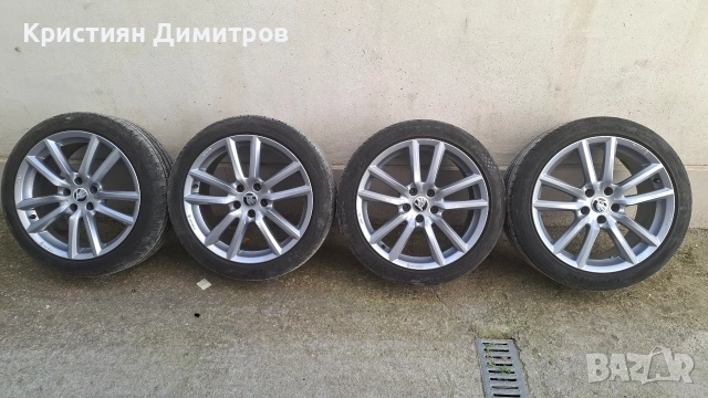 Джанти CMS 18 цола 5х112, 225/45 с гуми Good year Eagle F1