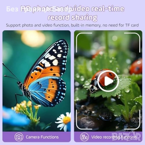 Нов Портативен цифров микроскоп 500X USB 2MP с LED светлини за деца играчка, снимка 4 - Образователни игри - 54155269