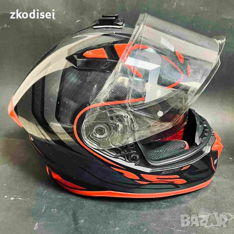 Каска GIVI 50.8 с интерком, снимка 3 - Аксесоари и консумативи - 55277013