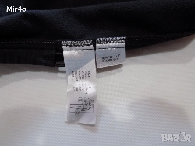 работно горнище snickers workwear softshell яке суичър худи блуза мъжко оригинално L, снимка 7 - Спортни дрехи, екипи - 39688862