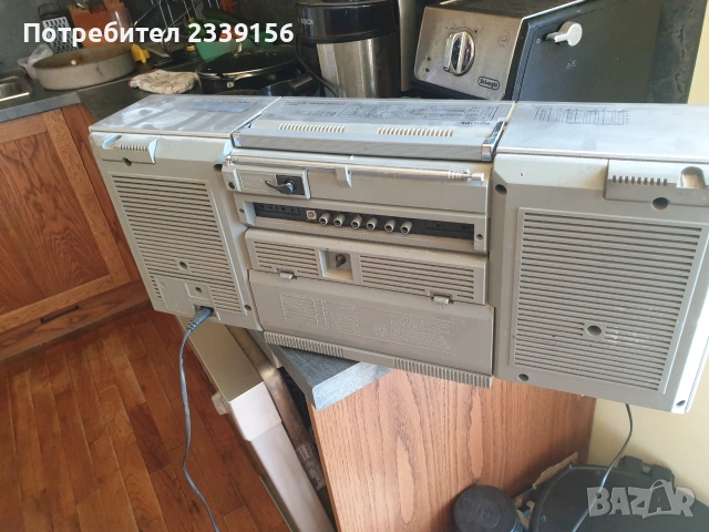 Радиокасетофон Philips D8614 1982 г., снимка 7 - Радиокасетофони, транзистори - 55229866