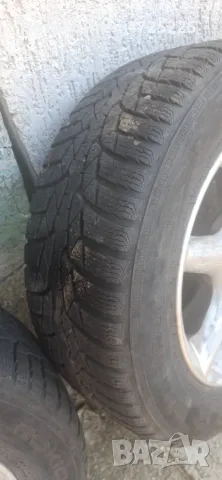 Алуминиеви джанти с гуми, снимка 2 - Гуми и джанти - 55607894